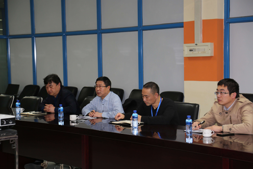 万名干手下基层烟台市国企一队到J9集团直营软件公司调研座谈